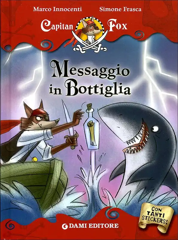 Capitan Fox - Messaggio in Bottiglia Con tanti stickers! A Buon Prezzo