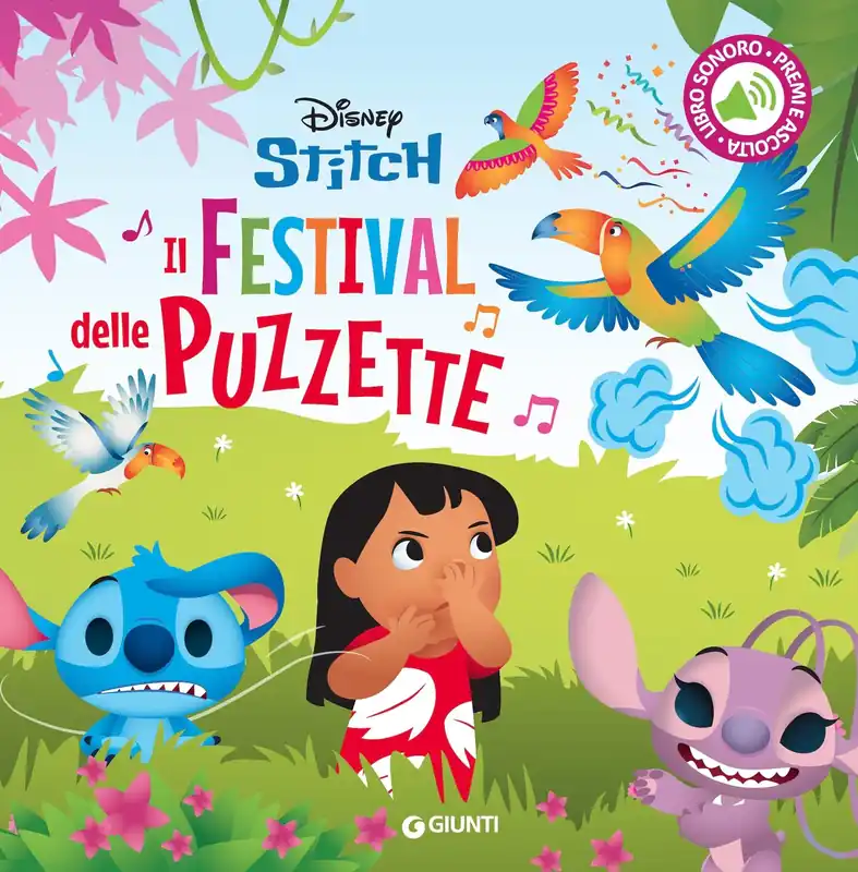 Prezzo Ridotto Stitch Il festival delle puzzette Libro sonoro Premi e ascolta