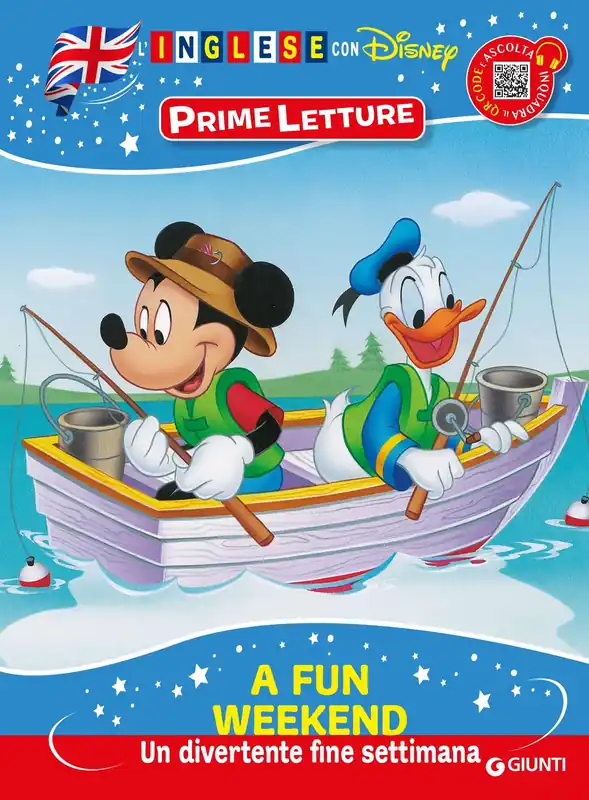 A fun weekend Un divertente fine settimana - L‘inglese con Disney Prime letture con QR Code Offerta