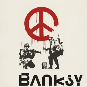 Calendario Banksy 2027 da parete (30 x 42 cm) Soddisfatti O Rimborsati
