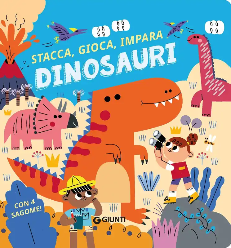Novità Dinosauri. Stacca, gioca, impara