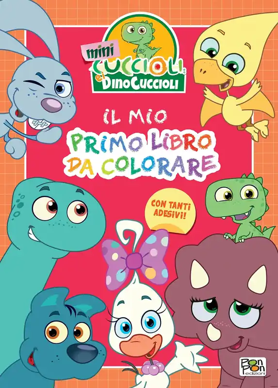 Mini Cuccioli e i DinoCuccioli. Il mio primo libro da colorare Offerta Lampo
