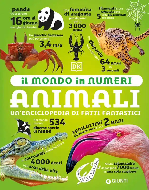 Animali. Un‘enciclopedia di fatti fantastici Spedito Oggi