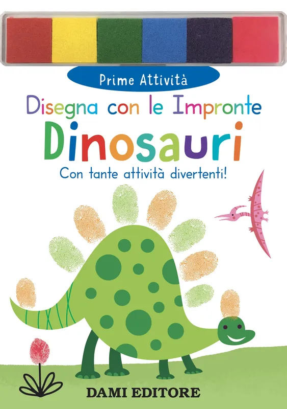 Occasione Imperdibile Disegna con le impronte - Dinosauri