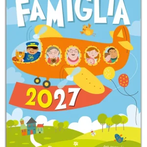 Calendario della Famiglia 2027 da parete (26,5 x 38,5 cm) Ultime Pezzi
