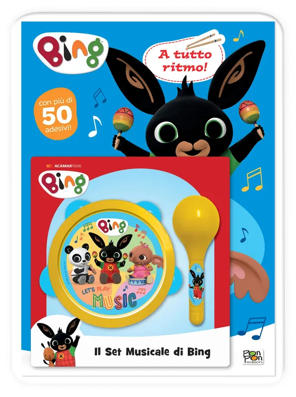 Compra Online Bing. Activity con gadget. A tutto ritmo! + Set musicale