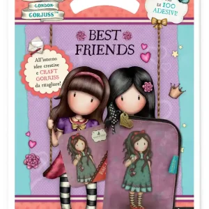 Subito Disponibile Gorjuss. Activity con gadget. Best friends + Shopper bag pieghevole