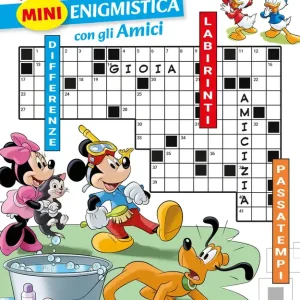 Acquista Ora Mini Enigmistica Disney con gli Amici Differenze-Labirinti-Passatempi