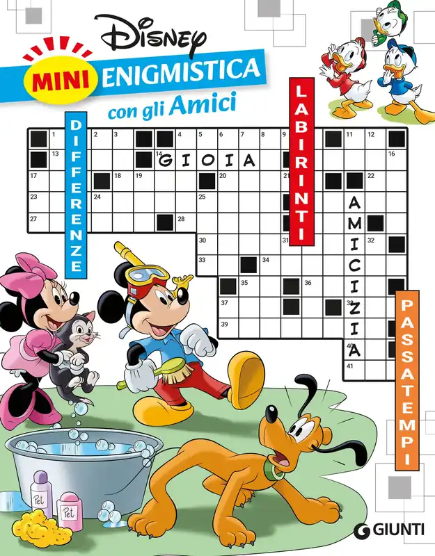 Acquista Ora Mini Enigmistica Disney con gli Amici Differenze-Labirinti-Passatempi