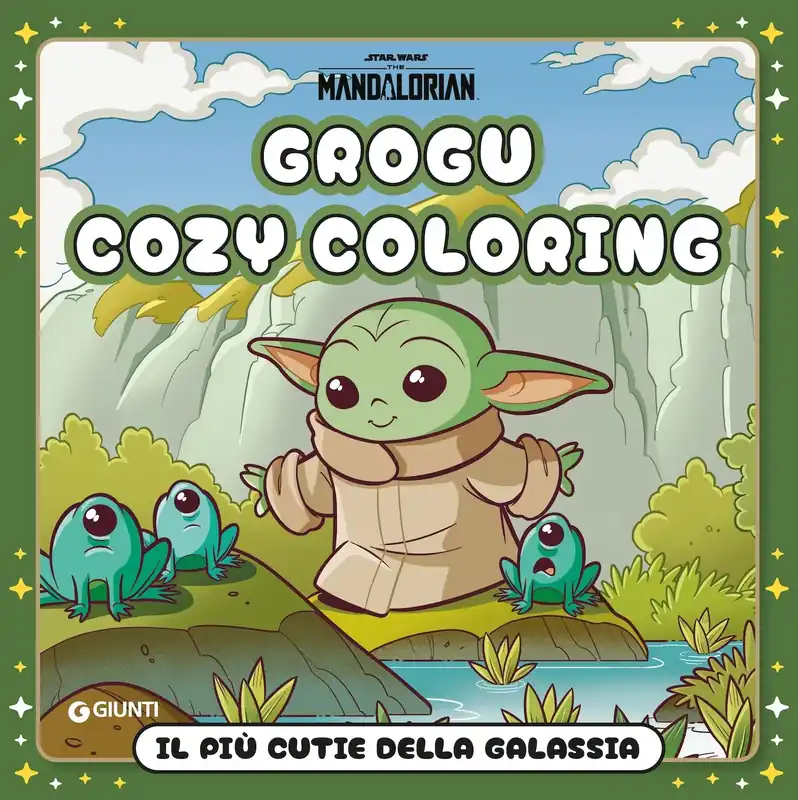 Grogu Cozy Coloring Star Wars The Mandalorian Il più cutie della galassia Consegna Rapida