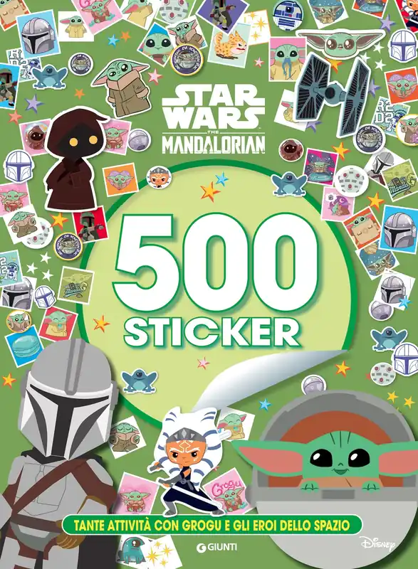 500 Sticker Star Wars The Mandalorian Promozione