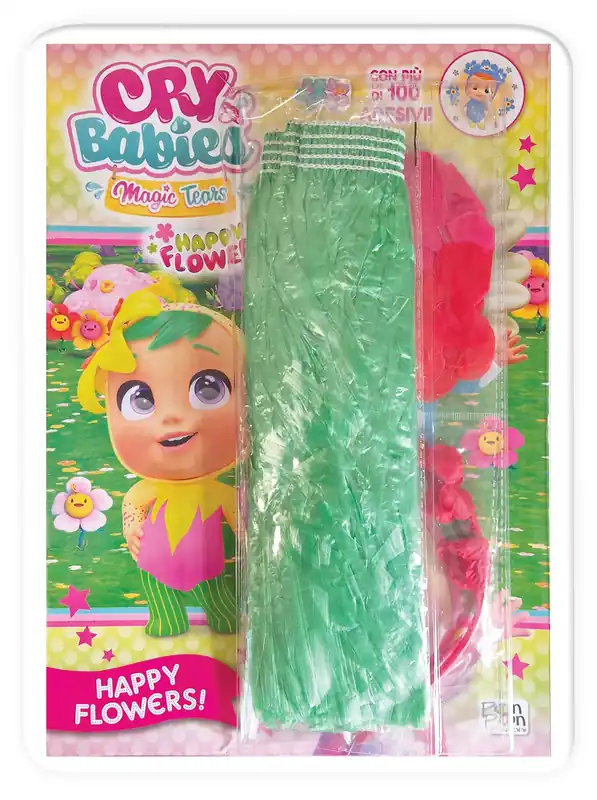 Subito Disponibile Cry Babies. Activity con gadget. Happy Flowers + Hawaiian set