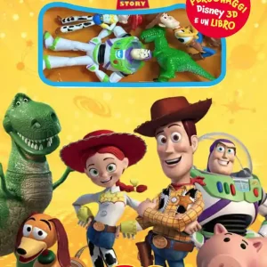 Toy Story BabyBox Con 4 personaggi Disney 3d e un libro Super Prezzo