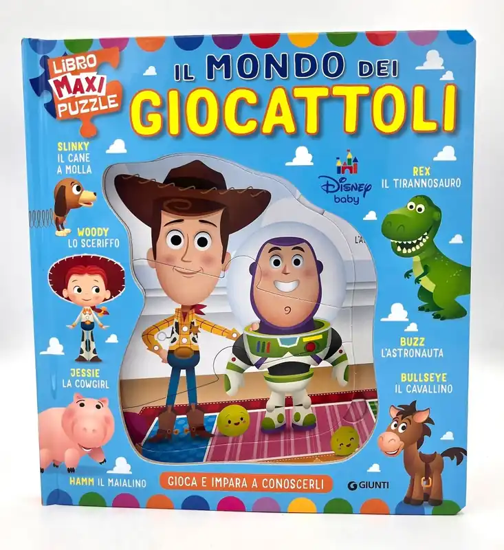 Libro Maxi Puzzle Toy Story Il mondo dei giocattoli Gioca e impara a conoscerli Offerta Lampo