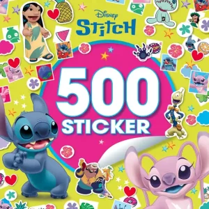 Stitch 500 Sticker con Angel e Stitch Prezzo Ridotto